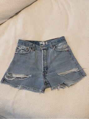 Re/Done Levi’s Denim Shorts Size 27